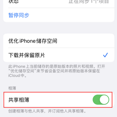 松北苹果手机维修分享在iPhone上找不到共享相簿怎么办 