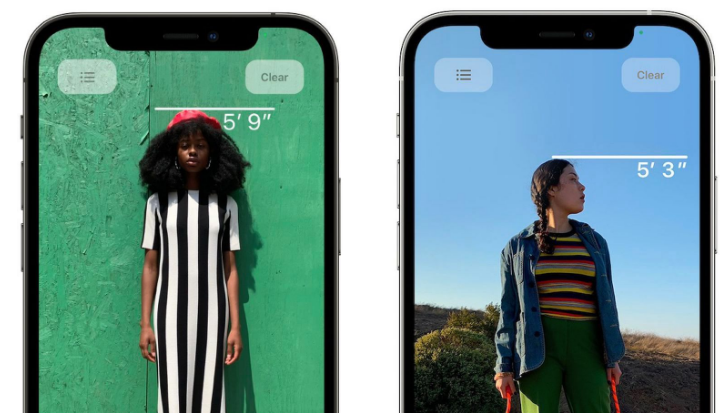 松北苹果服务网点分享通过iPhone激光雷达测量身高方法教程 