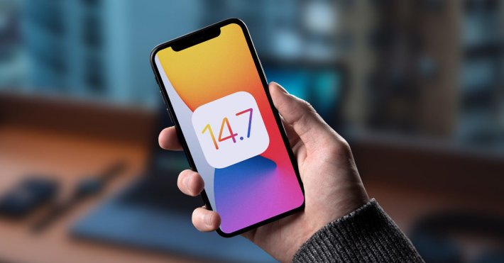 松北苹果手机维修分享升级iOS 14.7.1 正式版后无服务怎么办 